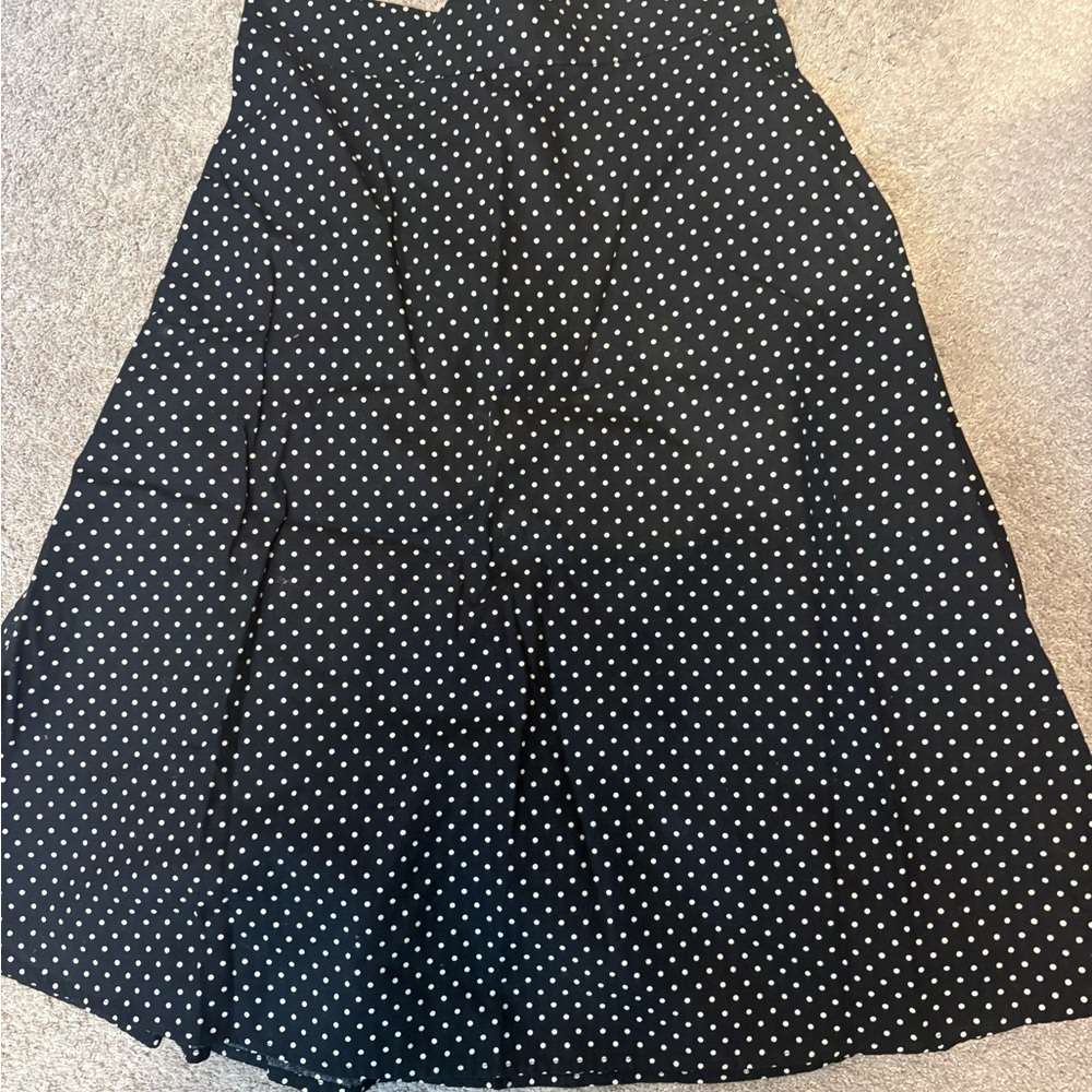 Black and White Polka Dot Fabric
